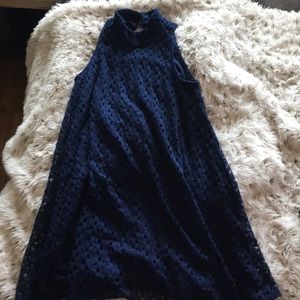 Navy Blue mid dress